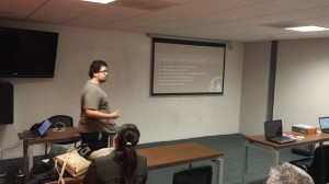 Gabriel presentando el GUL